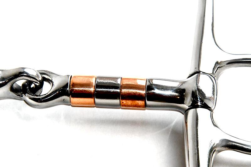 Mors à aiguilles - rouleaux inox et cuivre